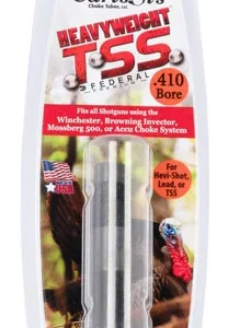 Carlson's Choke Tubes 38030 TSS Turkey  Invector Short 410 Gauge Turkey 1.5" Flush Steel