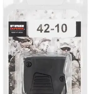 FAB Defense FX4210B Mag Extension  380 ACP 4rd Compatible w/Glock 42 Black Polymer