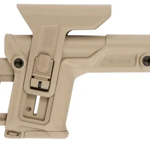 FAB Defense FXRAPST RAPS Rapid Adjustment Precision Stock Integrated Cheek-Rest & Adjustable LOP Ambidextrous 1Latch System Flat Dark Earth Polymer