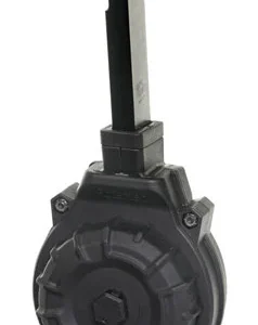 ProMag DRMA18 Standard  40rd Drum 45 ACP Fits Hi-Point 4595TS Carbine Black DuPont Zytel Polymer