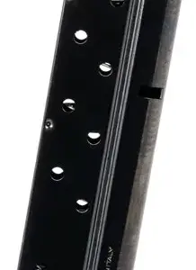 Mec-Gar MGCGOV9LCB Standard  Blued Detachable 8rd 9mm Luger for 1911 Officer