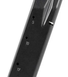 Mec-Gar MGWIT9SFAFC Standard  17rd 9mm Luger Fits Tanfoglio Witness Small Frame Blued w/Anti-Friction Coating Carbon Steel