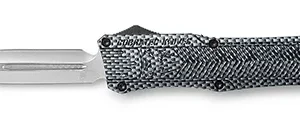 CobraTec Knives LCFCTK1LDAGNS CTK-1  Large 3.75" OTF Dagger Plain D2 Steel Blade/Carbon Fiber Aluminum Handle Features Glass Breaker Includes Pocket Clip