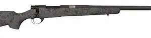 Howa HSCF65CGRY M1500 HS Precision 6.5 Creedmoor 5+1 24" Black Carbon Fiber Steel Barrel, Black Steel Receiver, Gray w/Black Webbing HS Precision Synthetic Stock
