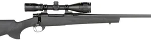 Howa HGP23PRCB M1500 Gamepro Gen2 300 PRC 3+1 24" Threaded Barrel, Blued Metal Finish, Black Fixed Hogue Pillar-Bedded Overmolded Stock, Includes GamePro 4-12x40mm Scope
