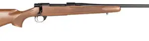 Howa HWH308 M1500 Standard Hunter 308 Win 5+1 22" Black Steel Threaded Barrel, Black Steel Receiver, Walnut Fixed Wood Stock