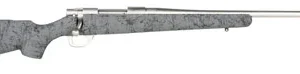 Howa HHS62511 M1500 HS Precision 6.5 Creedmoor 5+1 22", Stainless Steel Metal Finish & Gray Black Webbed Fixed HS Precision Stock