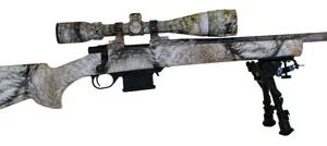 Howa HMA70722FY M1500 Mini Action Full Size 7.62x39mm 5+1 20" Yote Heavy Barrel, Yote Drilled & Tapped Steel Receiver, Yote Fixed HTI Synthetic Stock, Nikko Stirling GamePro 4-12x40mm
