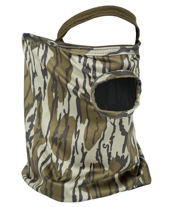 Primos PS6664 Stretch Fit  Mossy Oak Original BottomLand Neoprene 1/2 Face Mask OSFA