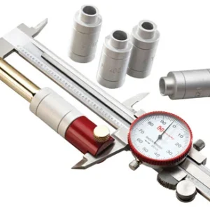 Hornady HK66 Lock-N-Load Headspace Kit w/ Body .17 Rem Through Belted Magnums Rifle Firearm Includes Body with 5 Bushing Set