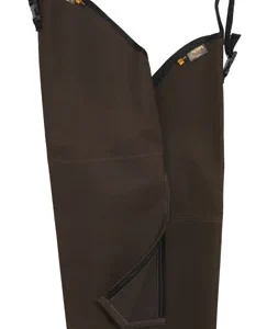 Boyt Harness 9001BRHR Rattlers Chaps 1000D Nylon Brown Husky 30" Chaps Adjustable Straps