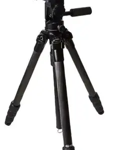 KOPF Jager KJ85002K K800 CF Tripod made of Carbon Fiber with Black Finish, Pivoting Reaper Grip, 4-Level Leg Extensions & 360 Degree Pan
