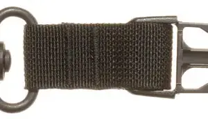Tacshield T6093BK QD Sling Attachment  for QD Push Button Black Webbing