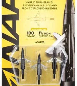 NAP NAP60DKX10 DK4  Mechanical Broadhead 100 GR/ 3 Pack