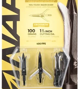NAP NAP60696 Spitfire  Broadhead 100 GR/ 3 Pack