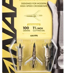 NAP NAP60698 Spitfire Maxx  Broadhead 100 GR/ 3 Pack
