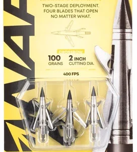 NAP NAP60087 Spitfire Doublecross Broadhead 100 GR/ 3 Pack