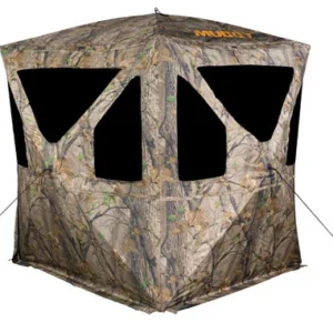 Muddy MUDMGB0500 Ground Blind Ravage Camo 72" x 72" x  64"