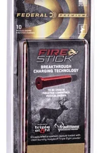 Federal PMZFS100T8 Premium Fire Stick 50 Cal 100 gr 10 Per Pack *For Traditions Nitro Only
