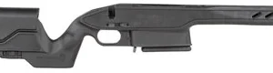 Archangel AAS111MLA Precision Elite Stock  Black Synthetic Aluminum Pillar Bedded for Savage 110/111 Long Action Magnum Caliber