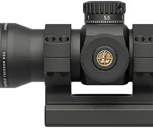 Leupold 180093 Freedom RDS BDC  Matte Black 1 x 34 mm 1 MOA Red Dot with AR Mount