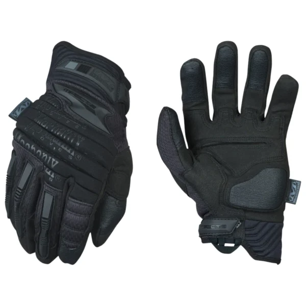 Mechanix Wear MP255009 M-Pact 2 Covert Black Armortex Medium Velcro Closure
