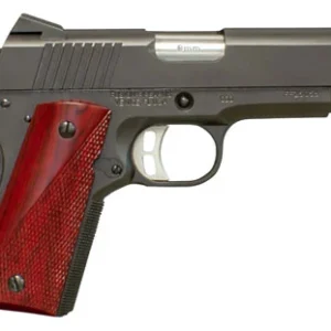 Fusion Firearms 1911CCO45 Freedom CCO Carry 45 ACP 7+1 4.25" Chrome-Lined Steel Barrel Black Oxide Serrated Slide Black Oxide Steel Frame w/Beavertail Red Cocobolo Grips Right Hand