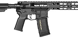 Radian Weapons R0052 Model 1 Pistol 300 Blackout 30+1 9", Black, Billet Rec, M-Lok Handguard, Smooth Buffer Tube (No Brace), Magpul Grip, Ambi Controls, Dead Air QD Flash Hider, Adj. Trigger
