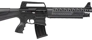 Rock Island VR60SMOKE VR60  12 Gauge 5+1 3" 20" Barrel, Exclusive Smoke Cerakote Finish,  Synthetic Stock, Adj. Front/Carry Handle Rear Sights, Manual Safety