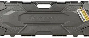 Flambeau 5013SN Double Coverage Single Gun Case Black Polymer 50" Scoped Rifle Or Shotgun