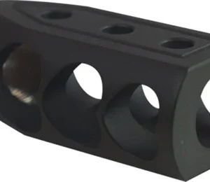 Timber Creek Outdoors 50BEOHBBLC Muzzle Brake  Black Cerakote with 49/64-20 tpi Threads for 50 Beowulf AR-Platform