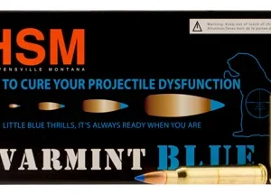 HSM 22354N Varmint  223 Rem 54gr Sierra BlitzKing 20 Per Box/ 25 Case
