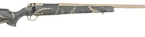 Weatherby MAM05N65CMR6B Mark V Accumark LTD 6.5 Creedmoor 4+1 22" Barrel, Burnt Bronze Cerakote Finish, Gray/Brown Accent Black Fixed Monte Carlo Stock