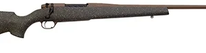 Weatherby MWL05N65RWR6B Mark V Weathermark LTD 6.5 Wthby RPM 4+1 24" Burnt Bronze Cerakote Spiral, Fluted Steel Barrel, Black w/Grey & Brown Accents Monte Carlo Stock