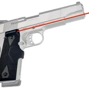 Crimson Trace 011200 LG-401 Front Activation Lasergrips  Black Red Laser 1911 Full Size