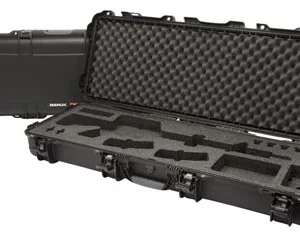 Nanuk 990AR01 990  Black Polymer w/ Foam Padding Lockable Latches & Wheels