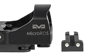 Meprolight USA 88070502 MicroRDS  Black 23x17mm 3 MOA Red Dot Reticle Illuminated Sig 226/320