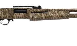 Escort HEFH1224TRBL Field Hunter Turkey Full Size 12 Gauge Pump 3" 4+1 24" Mossy Oak Bottomland Steel Barrel, Grooved Aluminum Receiver, Fixed Mossy Oak Bottomland Synthetic Stock, Right Hand