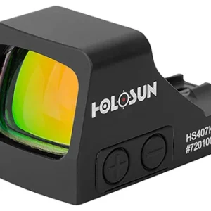 Holosun HS407KX2 HS407K X2  Black Anodized 0.58 x 0.77 6 MOA Red Dot Reticle