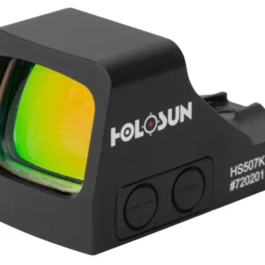 Holosun HS507KX2 HS507K X2  Black Anodized 0.58 x 0.77 2 MOA Red Dot/32 MOA Red Circle Multi Reticle