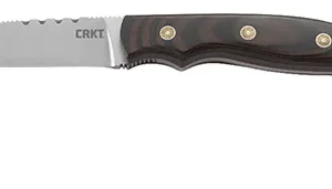 CRKT 2861 Hunt'N Fisch  2.99" Fixed Plain Satin 9Cr18MoV SS Blade/Multi-Color G10 Handle Includes Lanyard/Sheath