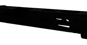 Rival Arms RA10G702A Precision Slide A1 fits Glock 34 Gen3 RMR Cut Black QPQ Case Hardened 17-4 Stainless Steel