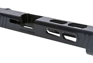 Rival Arms RA10G706A Precision Slide A1 fits Glock 34 Gen4 Docter Cut Black QPQ Case Hardened 17-4 Stainless Steel