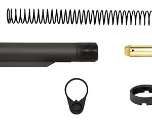 TacFire MAR047A AR15 Buffer Tube Kit Mil-Spec Black AR-15