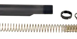 LBE Unlimited MILBUFKTCG Mil-Spec Buffer Tube Kit  6 Position AR-15 Gray