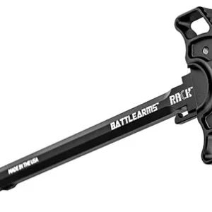 Battle Arms Development RACK15 Rack  Ambidextrous Charging Handle AR-15, AR-10 Black Hardcoat Anodized 7075-T6 Aluminum