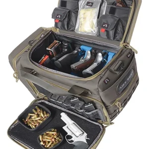 GPS Bags 1512MLBR M/L  Rifle Green Holds 5 Handguns