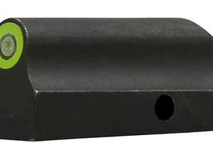 XS Sights RP0013N4G Standard Dot Revolver Front Sight- Ruger Black | Green Tritium Green Outline Front Sight