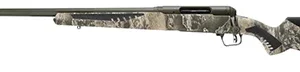 Savage Arms 57755 110 Timberline 6.5 PRC 3+1 24", OD Green Cerakote, Realtree Excape Fixed AccuStock with AccuFit, Left Hand