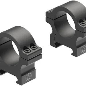Leupold 180943 Open Range Cross-Slot  Matte Black 1" Low